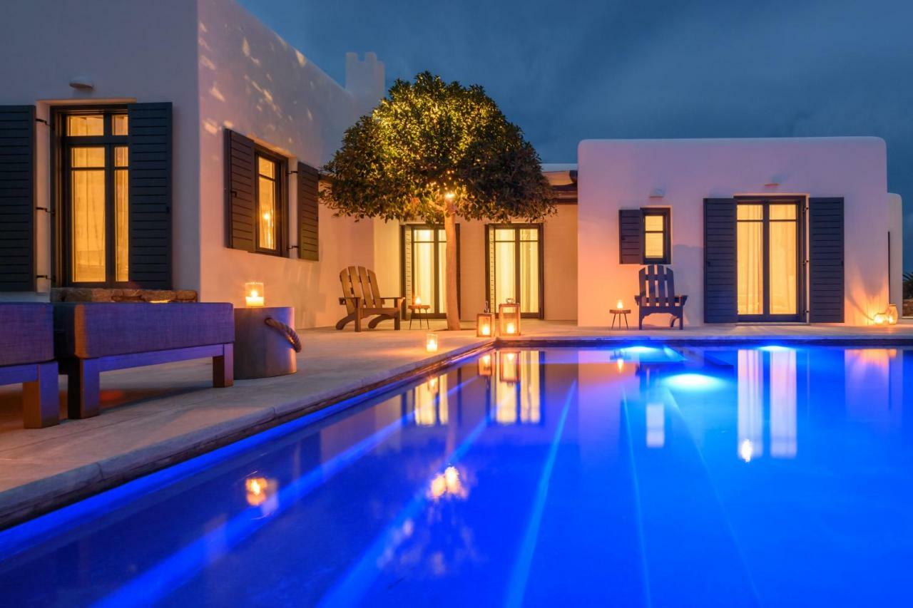 Myconian Platinum Senior & Deluxe Villas Kalafatis Ngoại thất bức ảnh