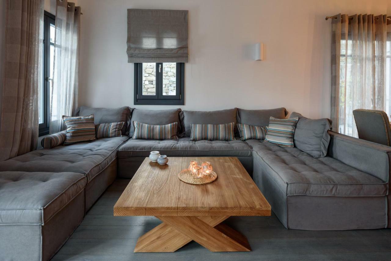 Myconian Platinum Senior & Deluxe Villas Kalafatis Ngoại thất bức ảnh
